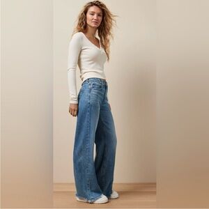 American Eagle Dreamy Drape High-Rise Jeans